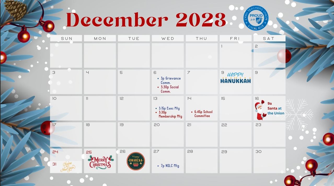 December Calendar